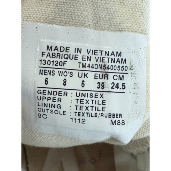 Converse All Star Men 6 Women Sze 8 Low Top 130120F Lace Up Canvas Unisex Peach - Picture 2 of 10